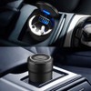 jingfei Portable Ashtray with LED Light Cup Holder Ash for