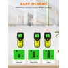 Mecurate 5-in-1 Stud Finder with LCD Display, Wall Scanner for