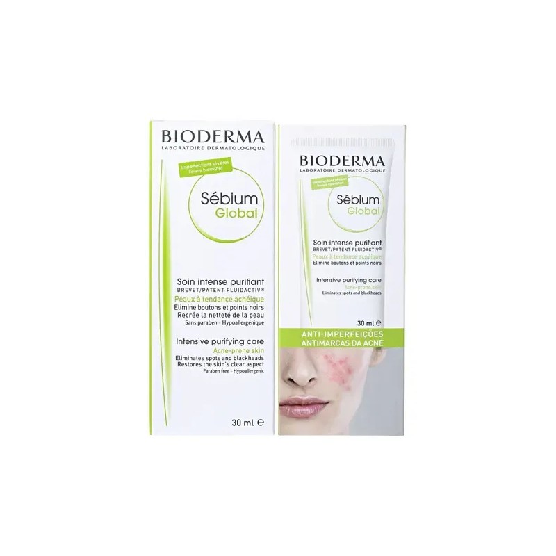 Crema Antiacné Bioderma Sébium de 30 mL