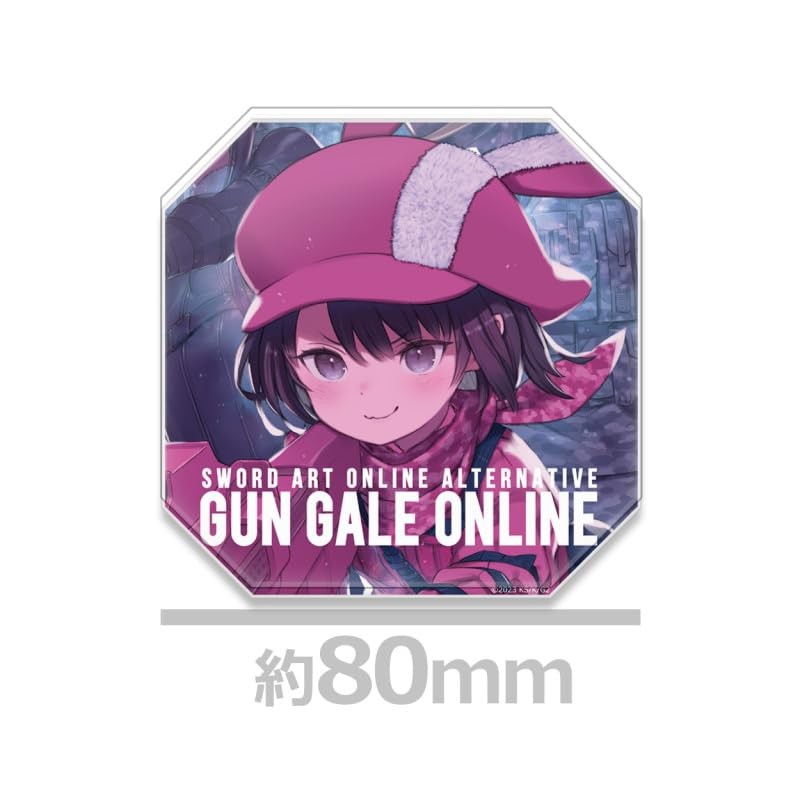Sword Art Online Alternative Gun Gale Online II Acrylic Coaster