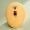 Oufer 14G Dragon and Claw Belly Button Ring - Color: