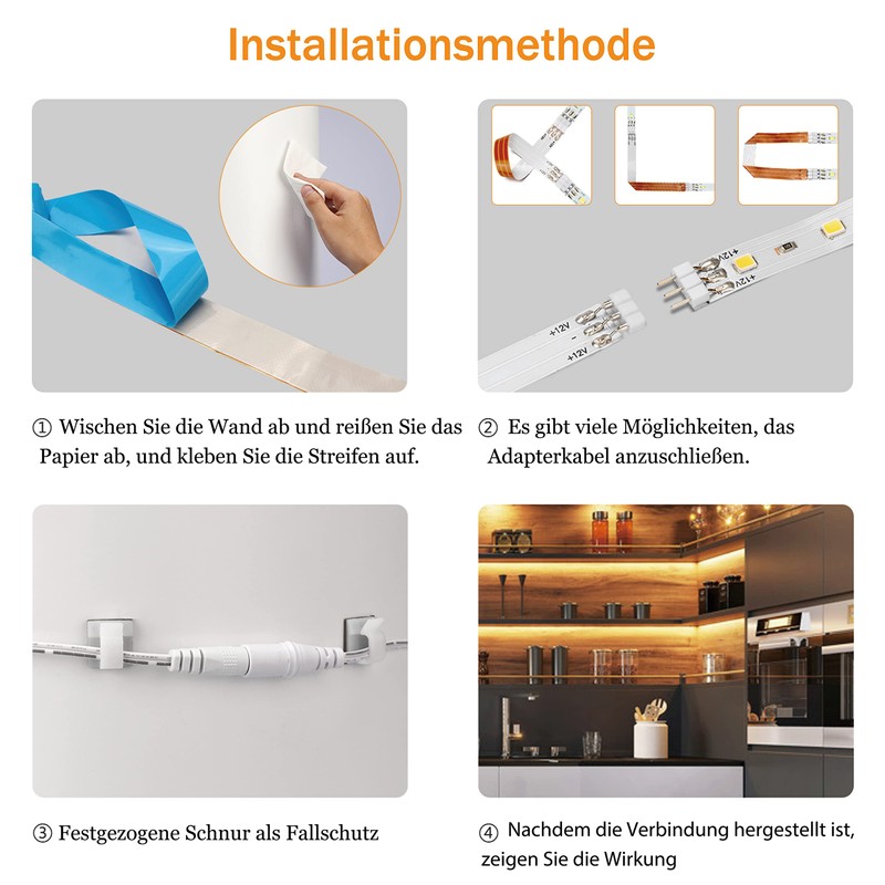 LED Strip, White, 3 m