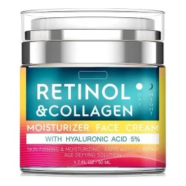 Crema De Retinol Para Cara Con Ácido Hialurónico, Hidratante