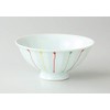 Saikai Pottery 32006 Light Weight Rice Bowl (Medium/Red)