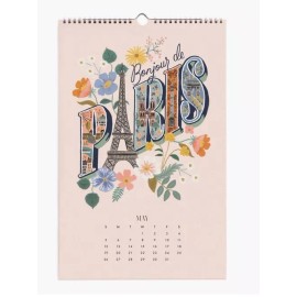 Rifle Paper Co Anthropologie Rifle Paper Co. Greetings World 2024 Calendar 12 PRINTS Travel