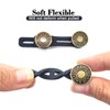 FXHDC-M 6pcs Button Extenders for Jeans Strong Pants Button Extender
