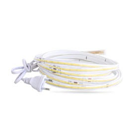 pcning 230 Volt LED COB Strip 2 m 4000 K White 2 Metre LED Strip IP67 Waterproof Strip Lamp (White, 2 m)