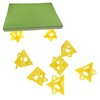 Painters Pyramid Paint Tripod, Pack of 20, Yellow Cone Canvas