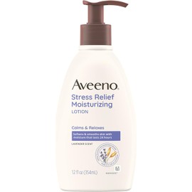 [Japanese Moisturizing Cream] Aveeno Stress Relief Moisturizing Lotion 355 ml (parallel input)