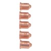 5 Pcs 220990 Nozzle Tip Brass Plasma Cutting Torch Nozzle
