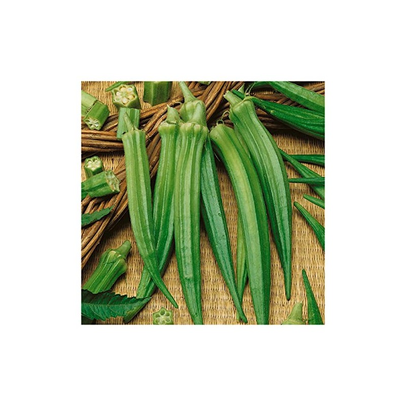 Everwilde Farms - 1/4 Lb Organic Perkins Long Pod Okra