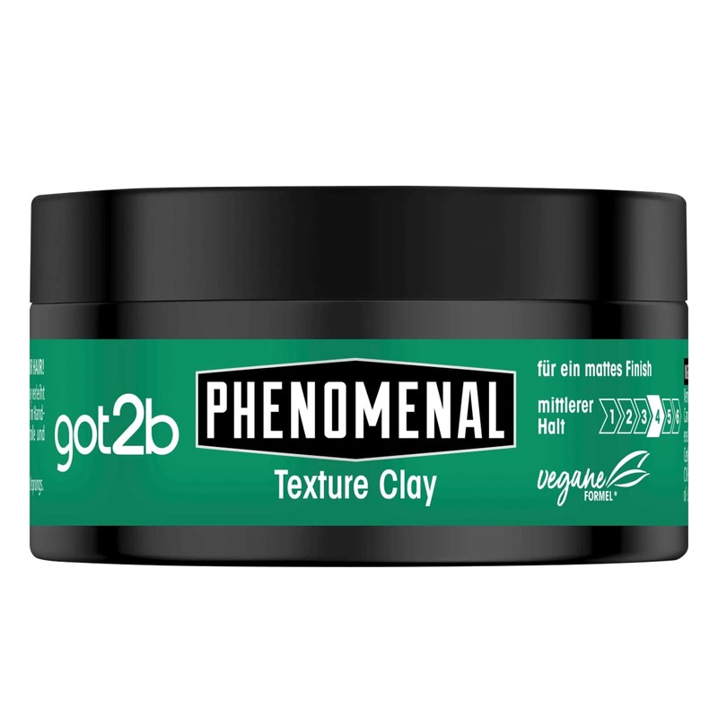 Schwarzkopf got2b phenomenal Mann O Mann Texture Clay, 1er Pack