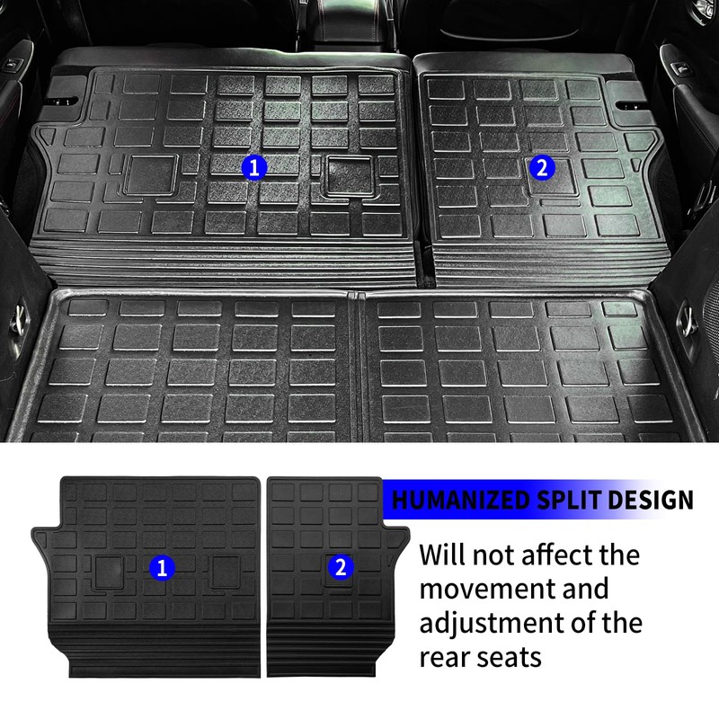 Rongtaod Cargo Mat Compatible with 2019-2023 Jeep Cherokee Cargo Liner