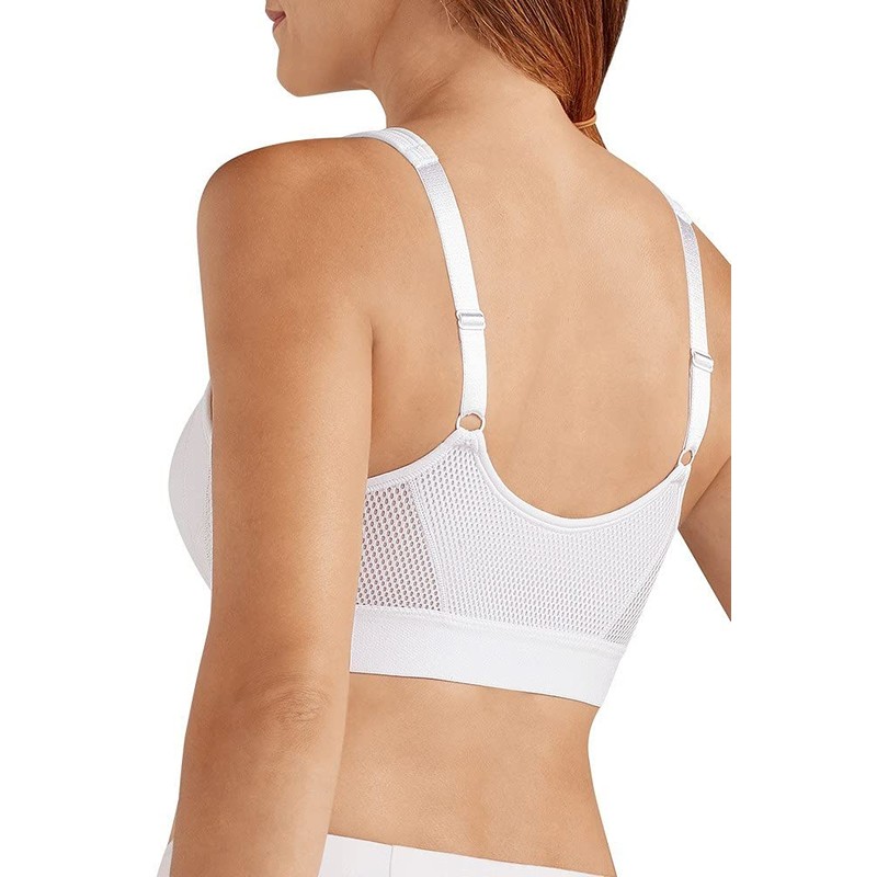 AMOENA Women's Ester Post Surgical Bra, Opaque, White, 36C