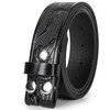 IZUS Classic Retro Belt Strap for Men Women without Buckle