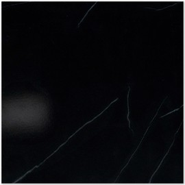 Euventyles Black Peel and Stick Floor Tile 10 Pcs 12x12'' Self Adhesive Vinyl Flooring Tiles Bathroom Peel and Stick Tiles Waterproof Self Adhesive Sticky Tiles for Floor, Covering 10 Sq. Ft