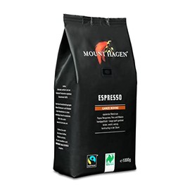 Mount Hagen, Dark Roast, Organic FT Naturland Espresso, 1 kg Whole Bean