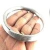FVLFIL Punjabi/Sikh Stainless Steel Kada/Kara for Men/Women Internal Diameter 6.2
