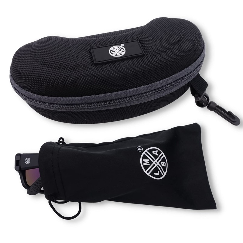 LMAB Floating Polarising Glasses Fishing Model Iris with Case and