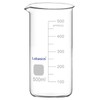 Labasics Glass Tall Beaker, Borosilicate Glass Graduated Tall Form Griffin