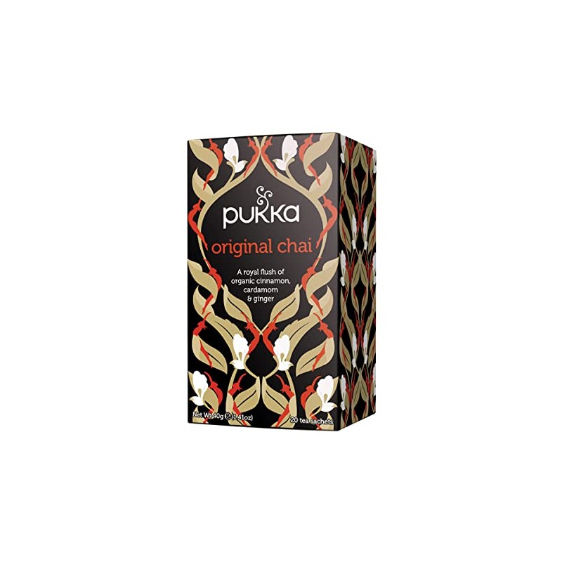 PUKKA HERBAL AYURVEDA Organic Original Chai Tea 20bags (PACK OF