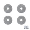 Bycarm Microfiber Mop Cloths Compatible with Roborock Q Revo，Qrevo S,