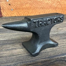 Farmall Tractors 1923 Cast Iron Anvil With Antique Finish
