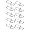 G.T.R Duo Lock Snap Stainless Steel Size 1-1.5 cm Set