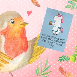 Mr. & Mrs. Panda Grußkarte Super Tante - Geschenk, Superhelden, Nichte, Glückwunschkarte, Weihnachten, Familie, Superheld, Kuchen, Ansichtskarten,