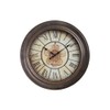 Monarch Specialties I 9081 Clocks, 15" Round, Wall Clock, Antique