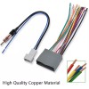 RED WOLF Radio Stereo Wiring Harness Antenna Adapter For Honda