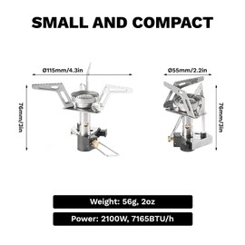 Fire-Maple Torch Gas Stove – Ultralight Backpacking Camping Stove, Built-in Piezo Ignition, Stainless Steel & Aluminum Alloy, Compact & Portable, Ideal for Hiking & Outdoor Cooking