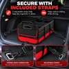 Car Trunk Organizer for Everyday Storage – 95L Collapsible Multi-Compartment