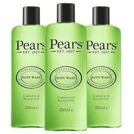 Pears Soft & Fresh Lemon Flower Extract Body Wash with 10x more moisturiser* 250ml (3 Pack)