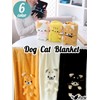 Azrte Blanket Throw Warm Animal Dog Animal Nap Pillow Dog