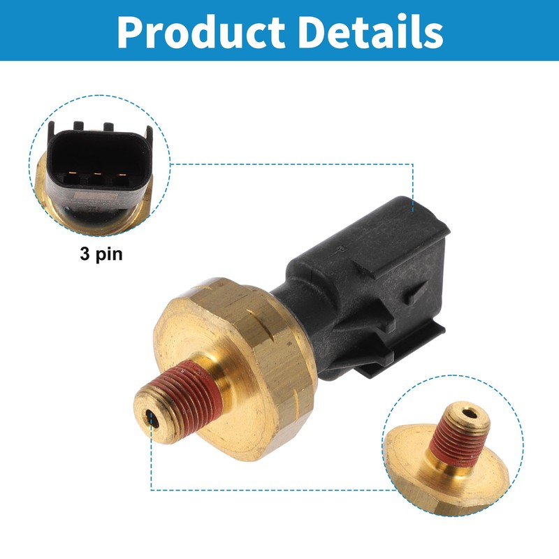 PARSKILO 1 Pcs No.68258694AA Engine Oil Pressure Sensor for Chrysler