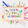 GLKTOPO Back to School Scrapbook Paper Pack 11.8*11.8 Inches Double-Sided