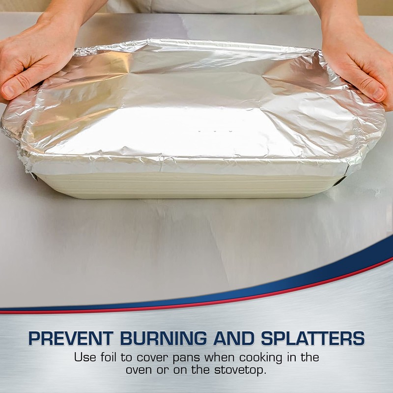 ALCAN Recycled Aluminum Foil 12 inches x 75 feet 4-Pack,