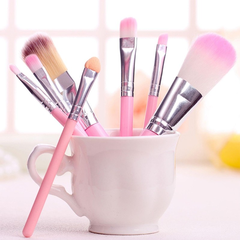 14 Pieces Makeup Brush Set, Kids Makeup Brush Set, Girls