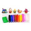 Super Carly Foamy Moldeable Manualidades 12 Colores Plastilina