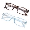 FEIVSN High Magnification Reading Glasses for Men Women with Strong