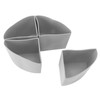 Slow Cooker Divider Liner 4 in 1 Silicone Reusable Leakproof