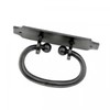 Renovators Supply Manufacturing Cabinet Pulls 5.25 in. Black Wrought Iron