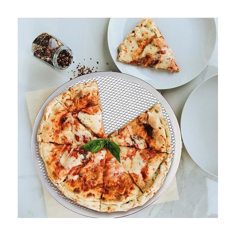 WeeGoo 4 Pack 12 inch Pizza Screen for Oven Non