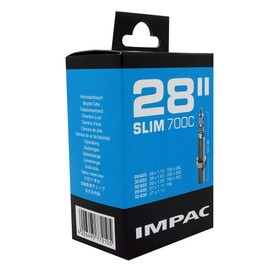 Impac Sv28 Slim Inner Tube, Black, 28/32-622/630