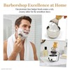 Shaving Brush and Bowl with Synthetic Badger Bristle