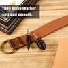 2pcs Leather Burnisher Bits for Rotary Tools, 2 Styles Leather