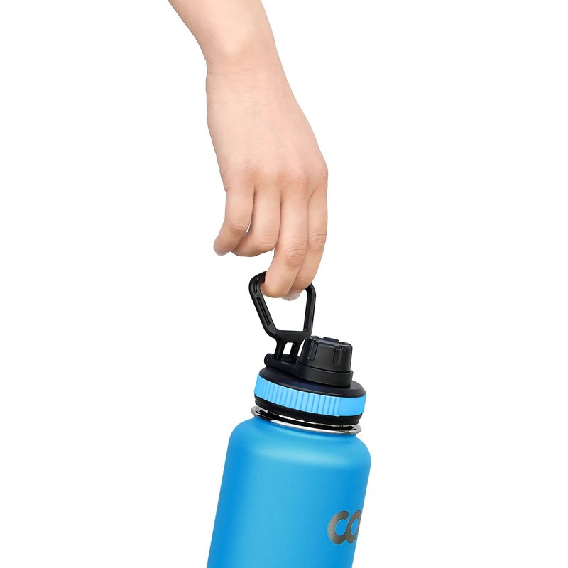 CyclingDeal 2 x Stainless Steel Vacuum Insulated Double Wall Water