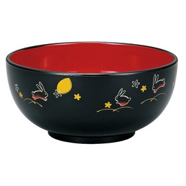 Noodle Bowl Black Dream Rabbit 4512951074406