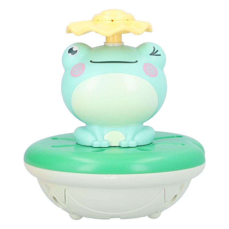Electric Water Spray Toy Frog Bathtub Floating Water Sprinkler Shower